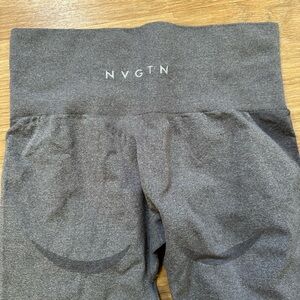 NVGTN Gray High-Waisted Leggings
